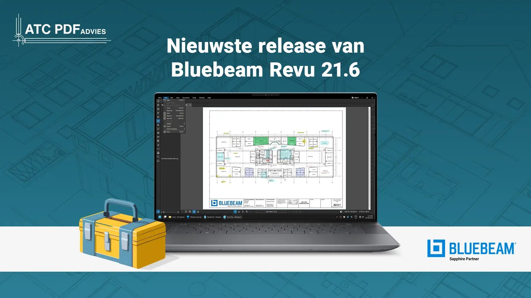 ATC Bluebeam Release 21.6 blog banner
